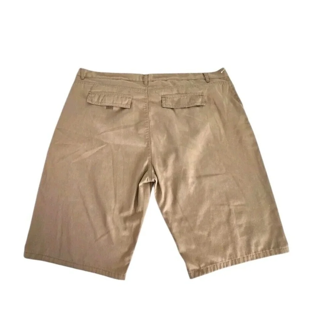 Denim‎ & Rivets Mens Khaki Jean Shorts Size 48 Comfort